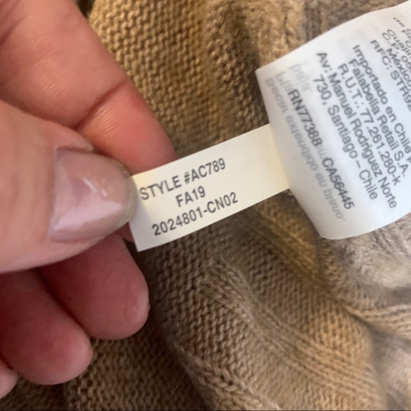 Madewell Ayres Wide-Sleeve Tan Pullover Sweater - Picture 8 of 9